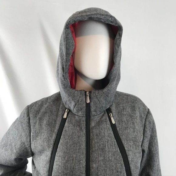 Genio Lamode Tops - Genio Lamode Salt & Pepper Down Jacket